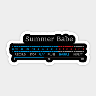 Play - Summer Babe Sticker